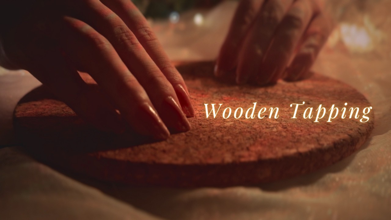 ASMR Wooden Tapping🌿 Calm & Natural Sounds for Deep Relaxation🪵 (No Talking, No Mouth Sounds)