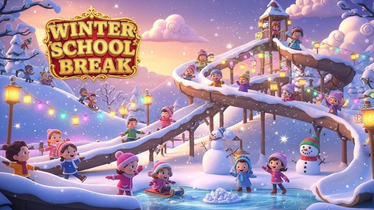 Winter School Break | kids content |Winter break| Winter fun |