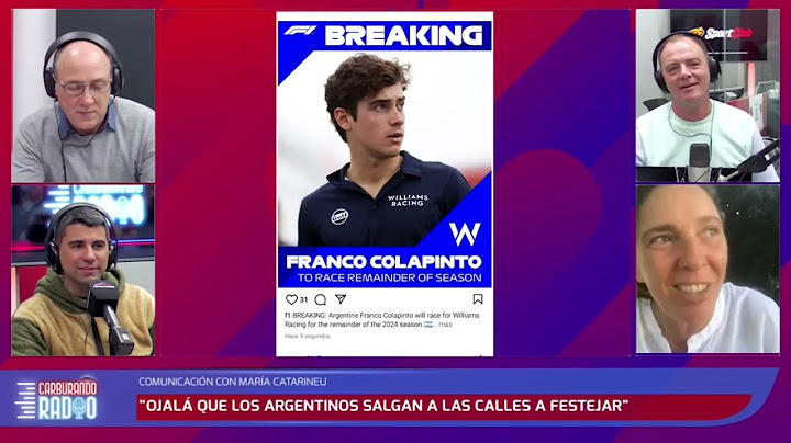 Franco Colapinto en F1 | Maria Catarineu, la manager que hizo posible el sueño argentino!