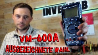 ✅ Bequem.  Genau.  Nicht teuer.  Ausgezeichnetes VM 600A Multimeter!  Überprüfung und Prüfung. ✅