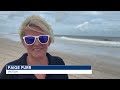 14-foot hammerhead shark washes ashore in Carolina Beach