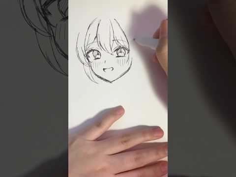 何年生の絵に見えるかアナログでやってみた 新人vtuber イラスト 手描き Illustration Drawing Shorts