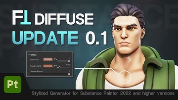 Stylized Generator FT Diffuse for Substance Painter / UPDATE 0.1
