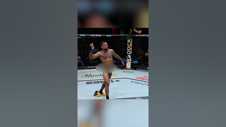 GET UP AND DO SOMETHIN' 😳 #ufc