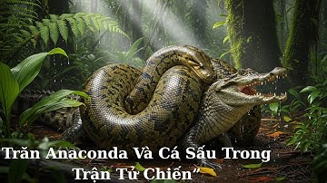 “Anaconda Siết Chết Hay Cá Sấu Cắn Nát? Cuộc Đối Đầu Sinh Tử”