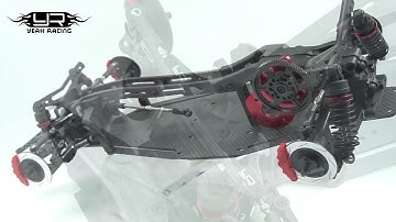 Yeah Racing Carbon Fiber Conversion Kit for MST RMX2.0S RC Drift Car