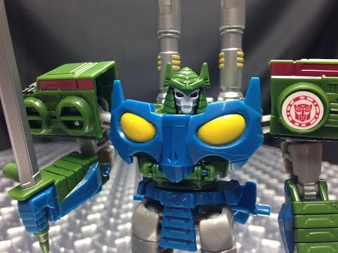 Robots in Disguise Combiner Force Warrior BLASTWAVE: EmGo's Transformers Reviews N' Stuff