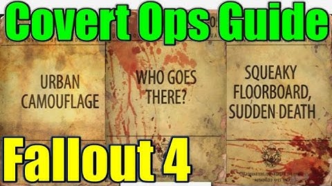 U.S. Covert Operations Manual Guide - Fallout 4