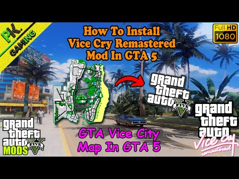 Vice City comes to GTA 5 with the Vice Cry: Remastered mod