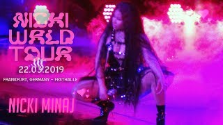 #NickiWRLDTour in Frankfurt – Festhalle (22.03.2019) | Swalla & Chun-Li + Crazy Fan on Stage