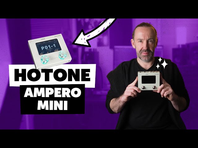 Гитарный процессор эффектов HOTONE AUDIO AMPERO MINI VANILLA