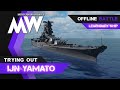 Trying out IJN Yamato (Unupgraded)| Gameplay | Modern Warships Beta Test