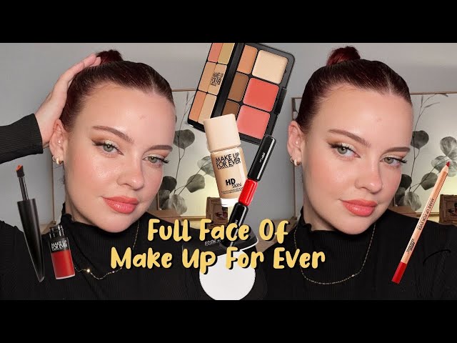 All-In-One Makeup For Ever HD Skin Palette Try-On & Wear Test