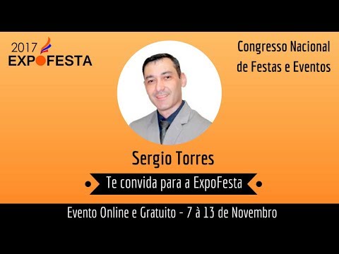 Convite ExpoFesta - Palestra: Bastidores de um Congresso