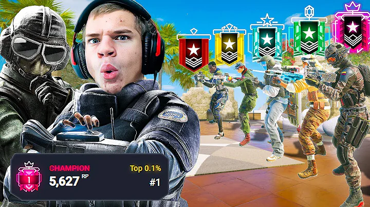2 Champs vs 5 Different Ranks (Rainbow Six Siege)