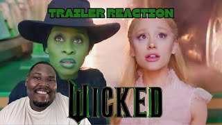 This Looks Like A Fun Time | Wicked Trailer Reaction | Cynthia Erivo | Ariana Grande | Michelle Yeoh