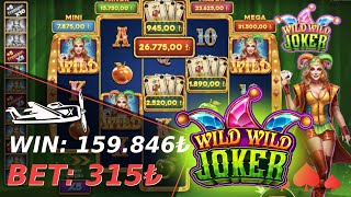 ♣️♦️ Wild Wild Joker'da BÜYÜK KAZANÇ! 🃏 159.846 TL Slot Jackpot!