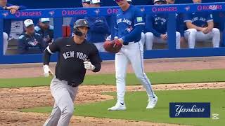 Spencer Jones' First Home Run of the Spring