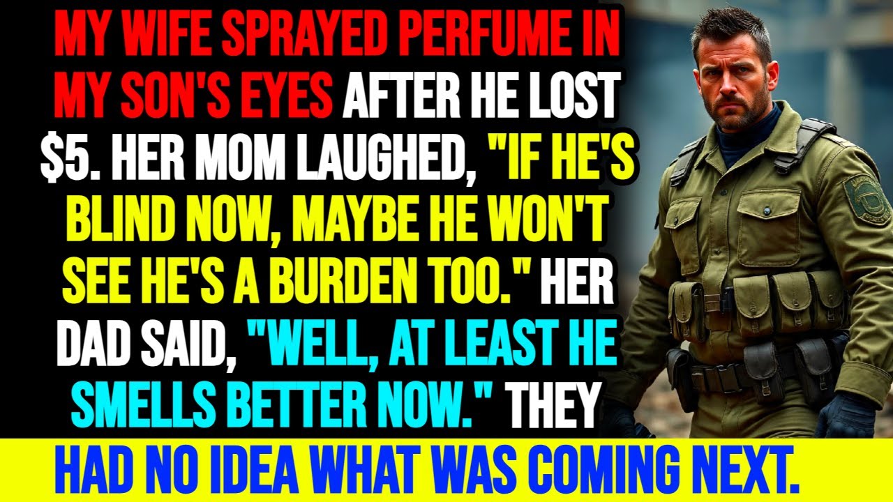 My Wife Blinded My Son Over $5. Her Family Laughed—Until I Made Them Cry.