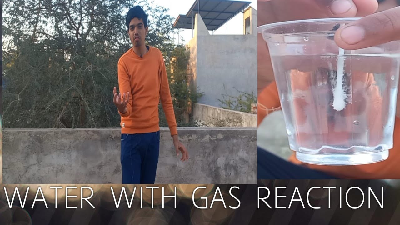 WATER AN GAS REACTION/ BUBBLE FORMATION/CRAZY EXPERIMENT/AMAZING EXPERIMENT