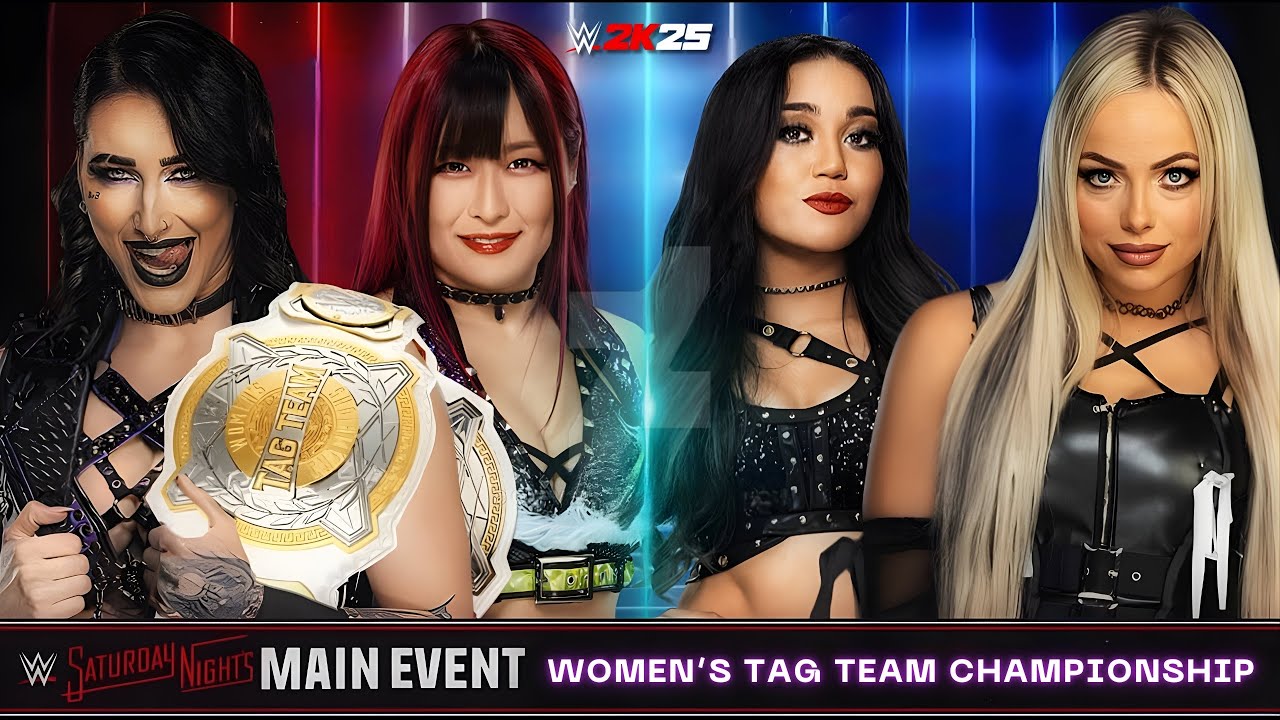 Жестокая командная битва 🔥! Рийо против Лив и Роксанны | Главное событие субботнего вечера