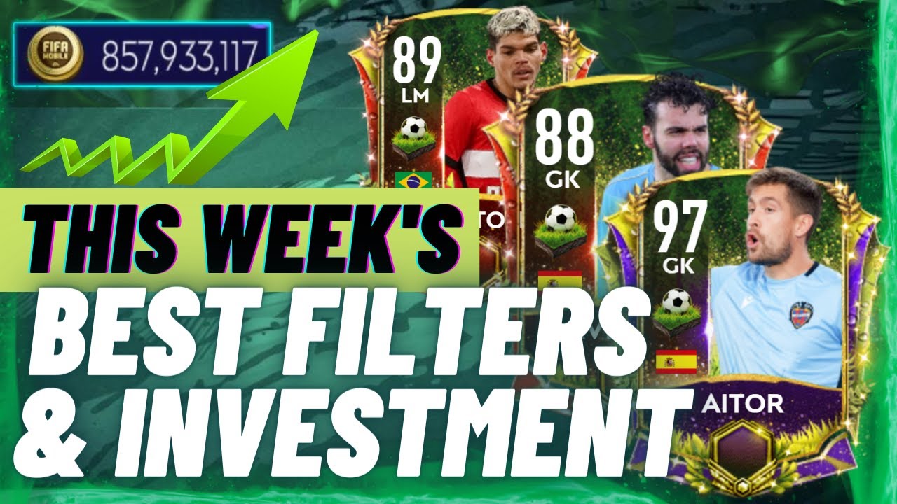 BEST FILTERS TO EARN MILLIONS EASILY FIFA MOBILE 21