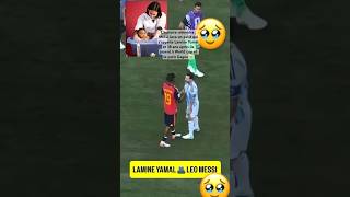 Retrouvaille Messi Lamine yamal |🇪🇸🏆🥇win,coupe du monde #football #viral