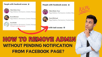 How to Remove Admin Without Pending Notification from Facebook Page? | How to remove Admin ?