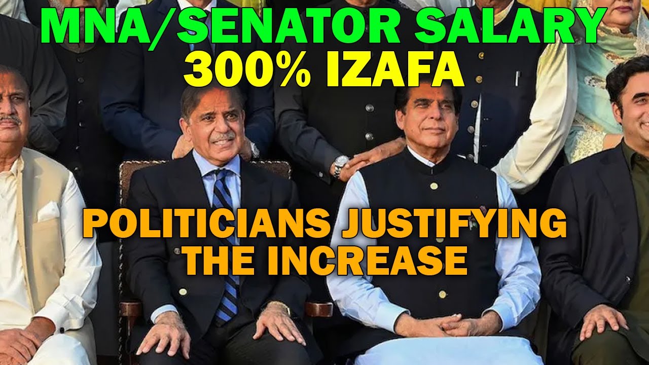 Govt Approves 300% Salary Increment for MNAs & Senators