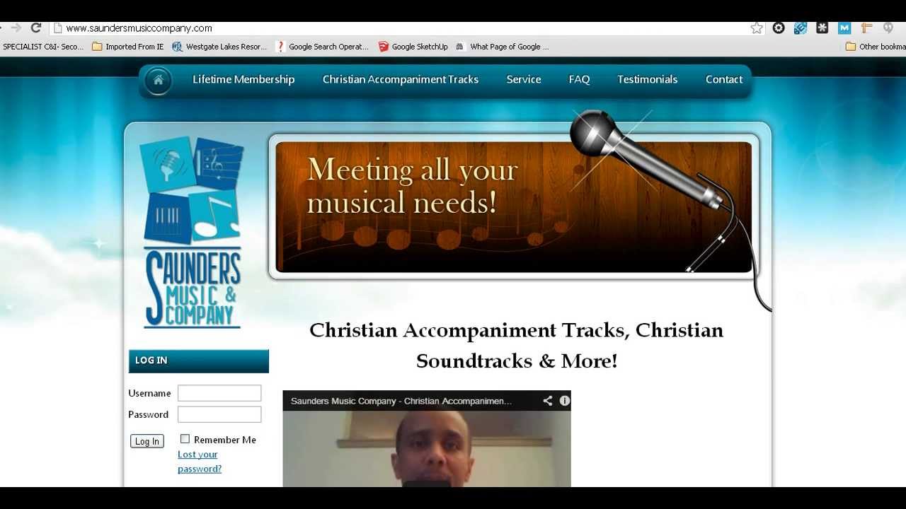 How to make instrumental purchase from Saunders Music YouTube