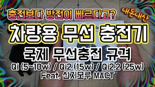 핸드폰 충전중인데도 배터리가 준다고? 그래서 구입한 차량용 무선 충전기 신지모루 MACT Qi2.2 (25w)