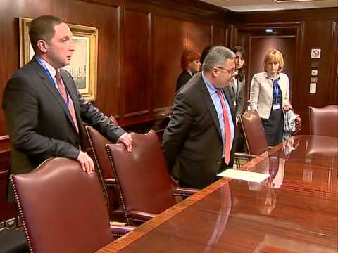 დავით უსუფაშილი და ლიტვის საგარეო საქმეთა მინისტრი