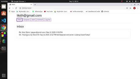 CS50 Project on Mail