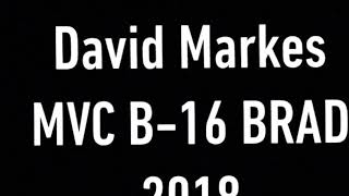 David Markes MVC B-16 BRAD 2018