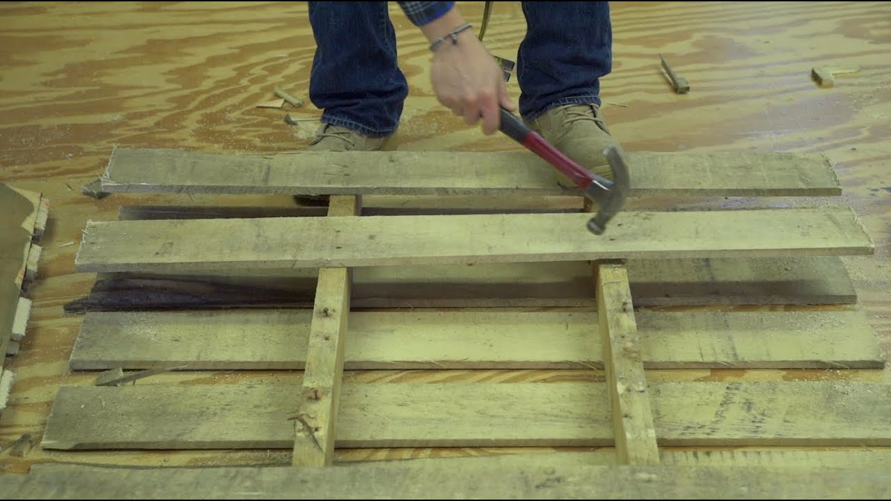 How to take pallet apart
