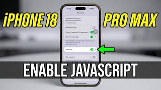 Information How To Enable JavaScript on iPhone 18 Pro Max Guide