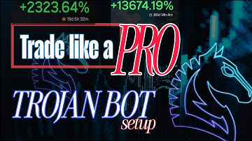 How to Setup Trojan Bot on Telegram. and Trade like a Pro!!