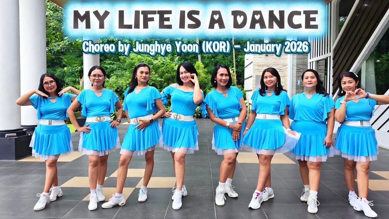 MY LIFE IS A DANCE || Line Dance || Demo by Astri & Arabella LD Class
