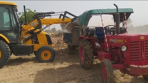 Mahindra 265 DI Tractor Power  Demo in Loading  ||JCB Viral vedio