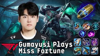 T1 ADC Gumayusi Plays Miss Fortune | Watch a Pro Rank Without Downtime
