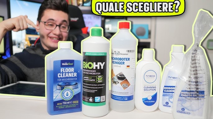 BiOHY Detergente per pavimenti per robot di pulizia 