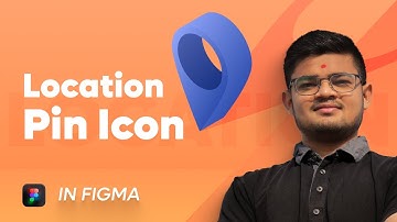 How to make Location Pin Icon in Figma | Figma in Hindi | Figma tutorial