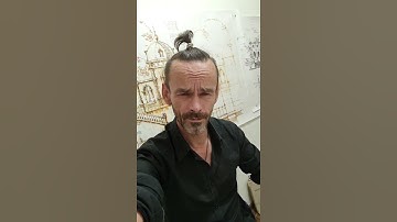 Architectural drawing 41. Lamy fountain pen, sketching,