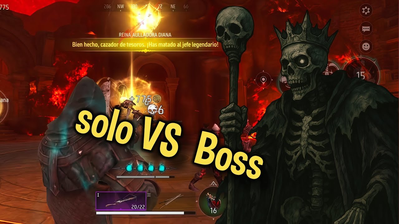 Cómo Eliminar a los bosses solo ( gold and Glory )