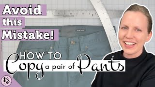 LIVE: How To Copy a Pair of Pants | Avoid the Mistake Most People Make