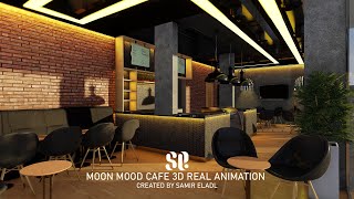 تصميم مون مود كافية MOON MOOD CAFE