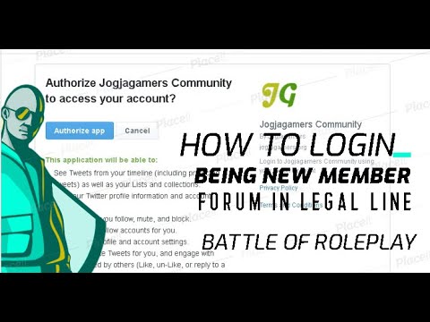 JGRP : How to Login to the Jogjagamers Forum using another account or username and password Policy