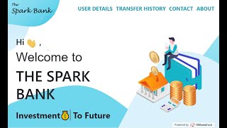 Basic Banking System - GRIP sparks foundation Task 1