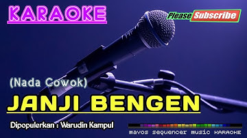 JANJI BENGEN -Warudin Kampul- KARAOKE