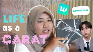 Pengalaman Pertamaku Nonton SEVENTEEN RIGHT HERE IN JAKARTA 2025 Belanja di Weverse Shop 💎 screenshot 5